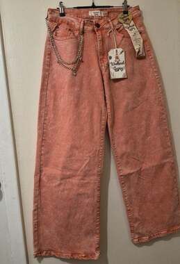 Weekend Gypsy Mid-Rise Wide Leg Denim Jeans
